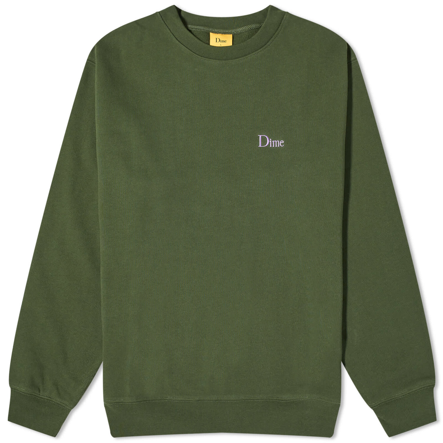 

Свитер Dime Classic Small Logo, цвет Forest Green