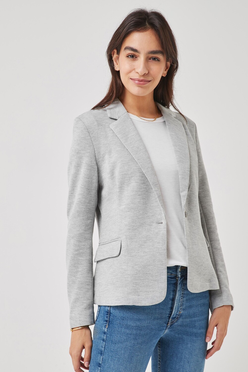 

Приталенный блейзер Vero Moda VERO MODA, серый
