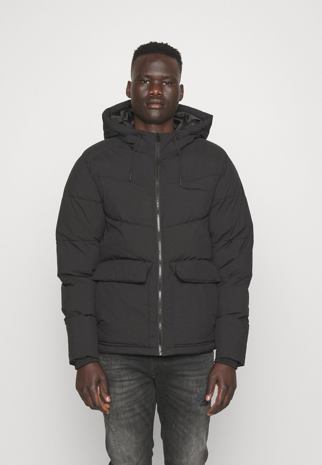 

Куртка зимняя JORVESTERBRO PUFFER SN Jack & Jones, черный, Черный;серый