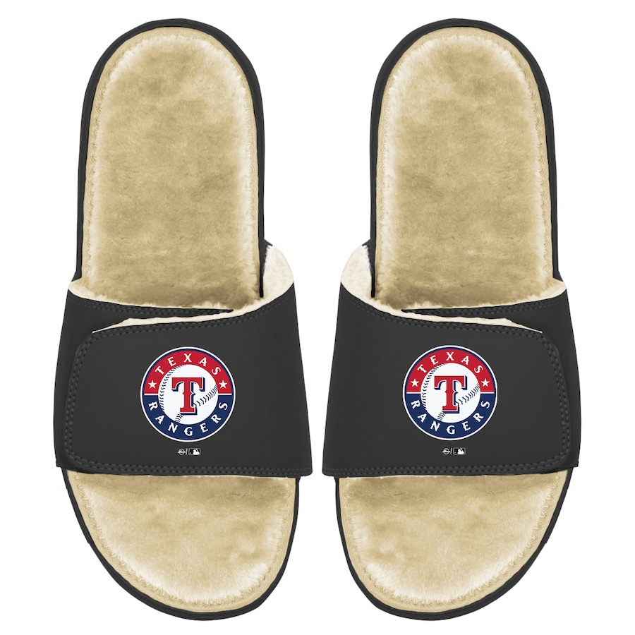 

Шлепанцы ISlide Texas Rangers, черный