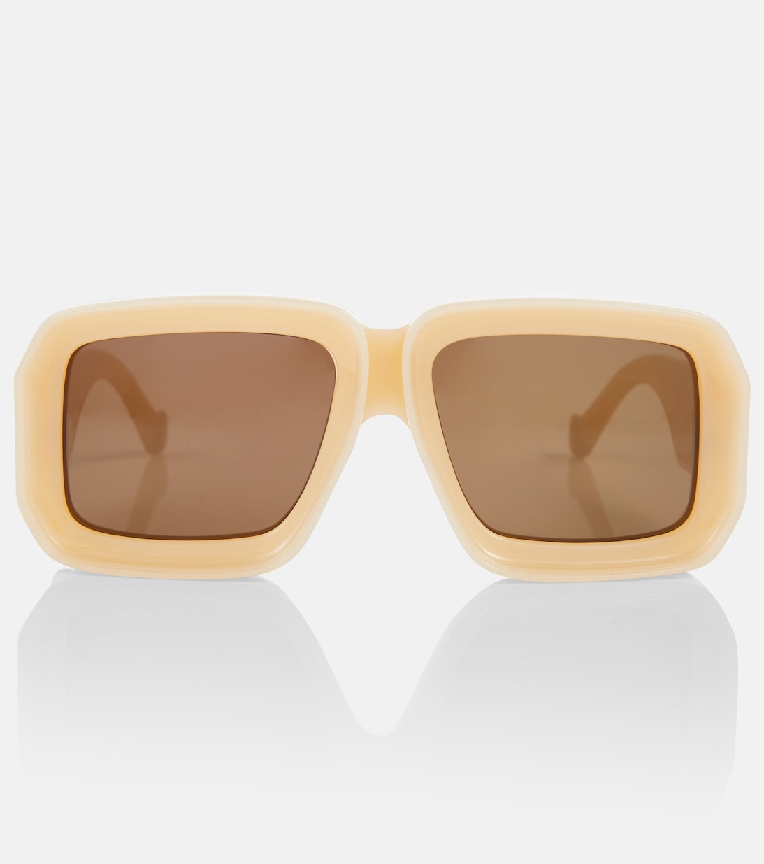 Квадратные солнцезащитные очки Paula's Ibiza Loewe, коричневый
