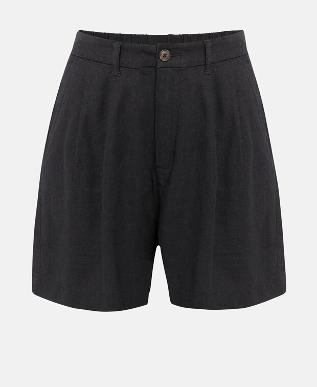 

Льняные шорты Gap, черный