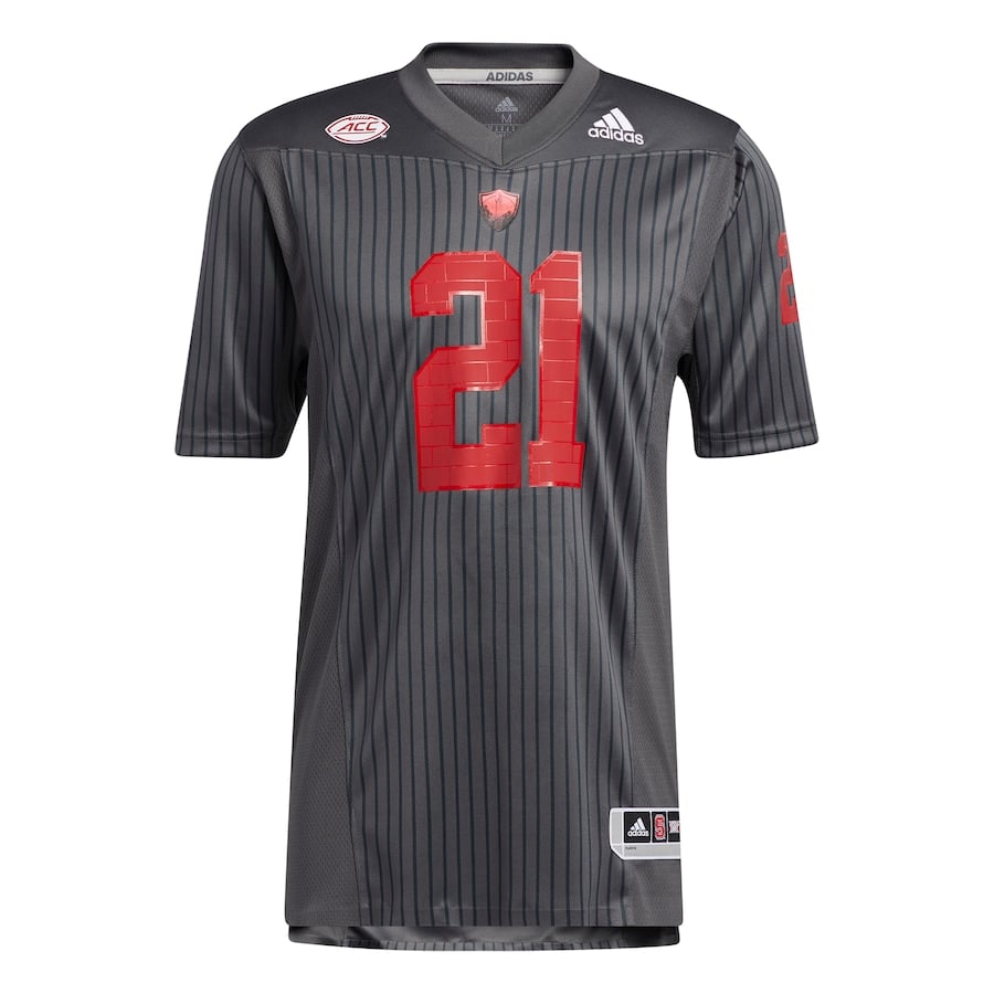 

Джерси adidas Nc State Wolfpack, серый