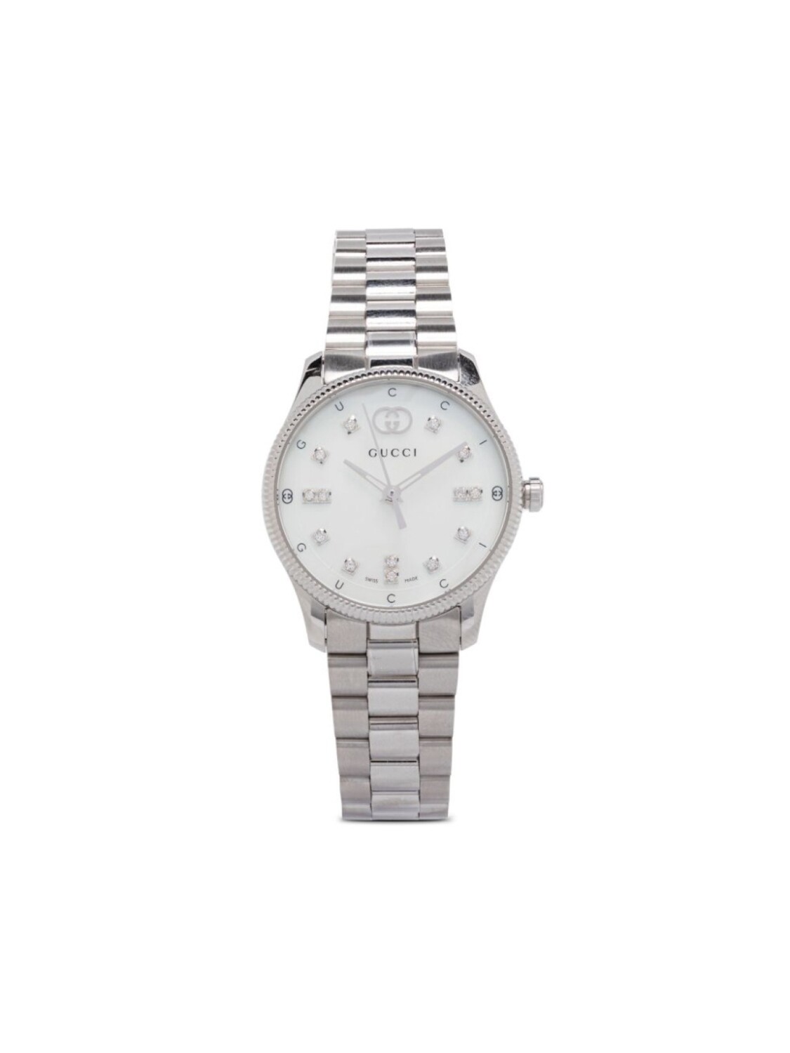 

Наручные часы G-Timeless 29 мм Gucci, серебряный