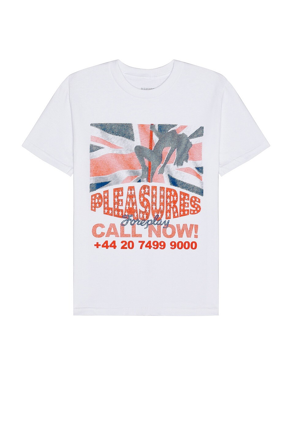 

Футболка Pleasures Call Now, белый