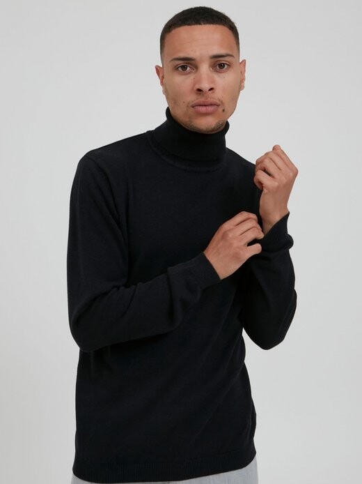 

Свитер с высоким воротником sdknit Solid, черный
