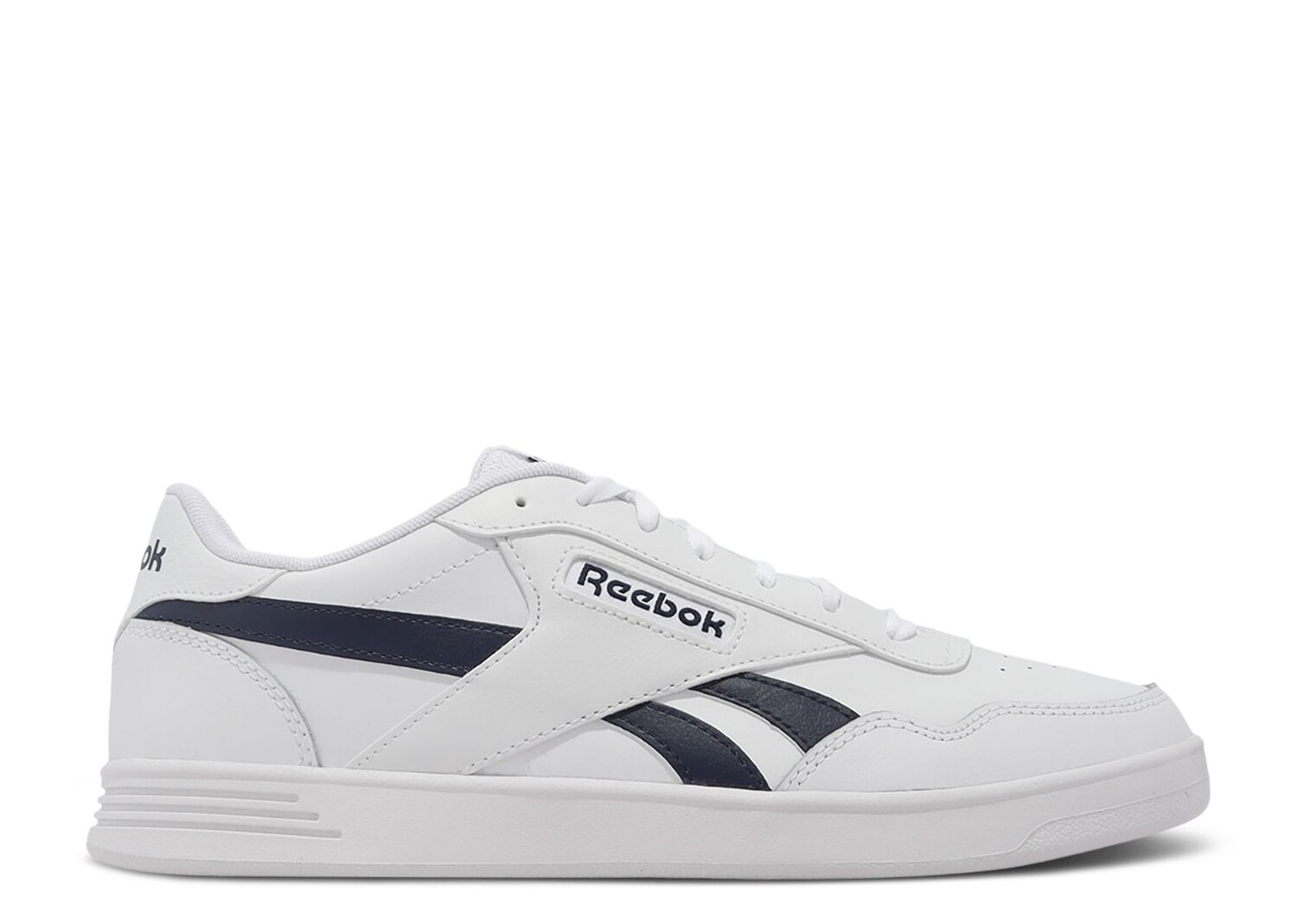 

Кроссовки Reebok Court Advance 'White Vector Navy', белый