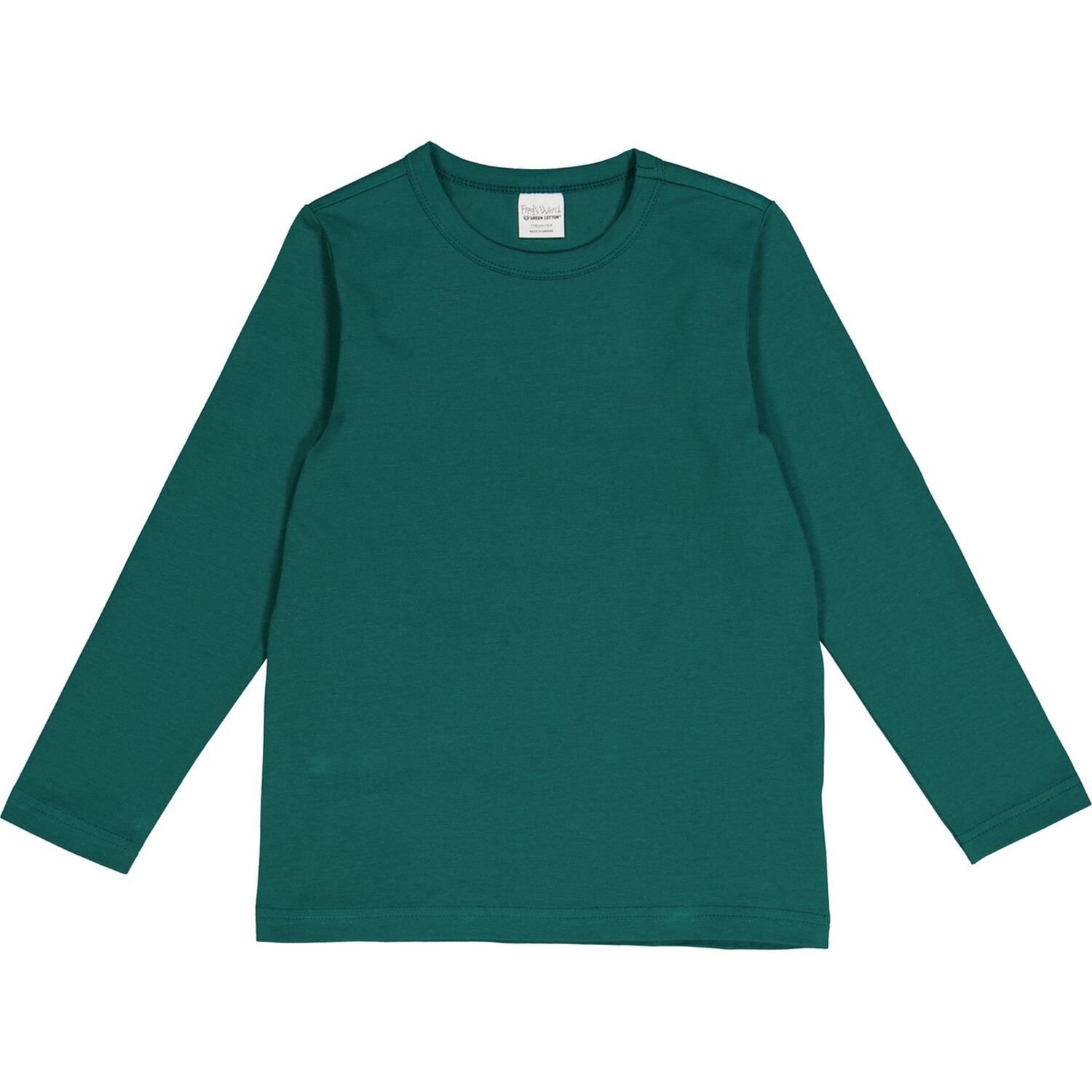 

Футболка Fred´s World by GREEN COTTON Langarm, цвет Cucumber