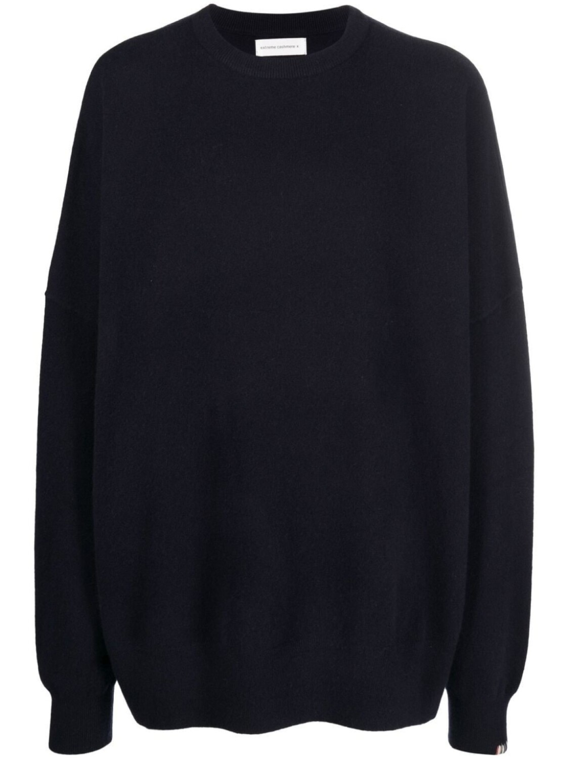 

Джемпер оверсайз с круглым вырезом extreme cashmere, синий