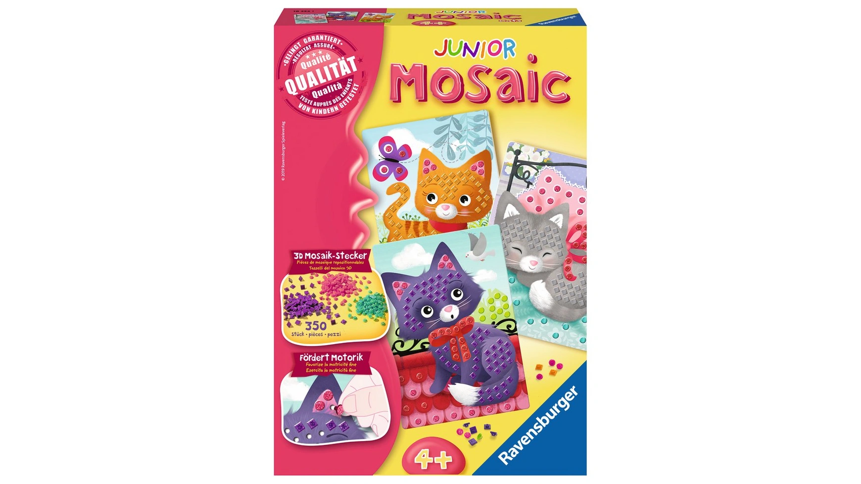Mosaic junior: cats Ravensburger Beschäftigung