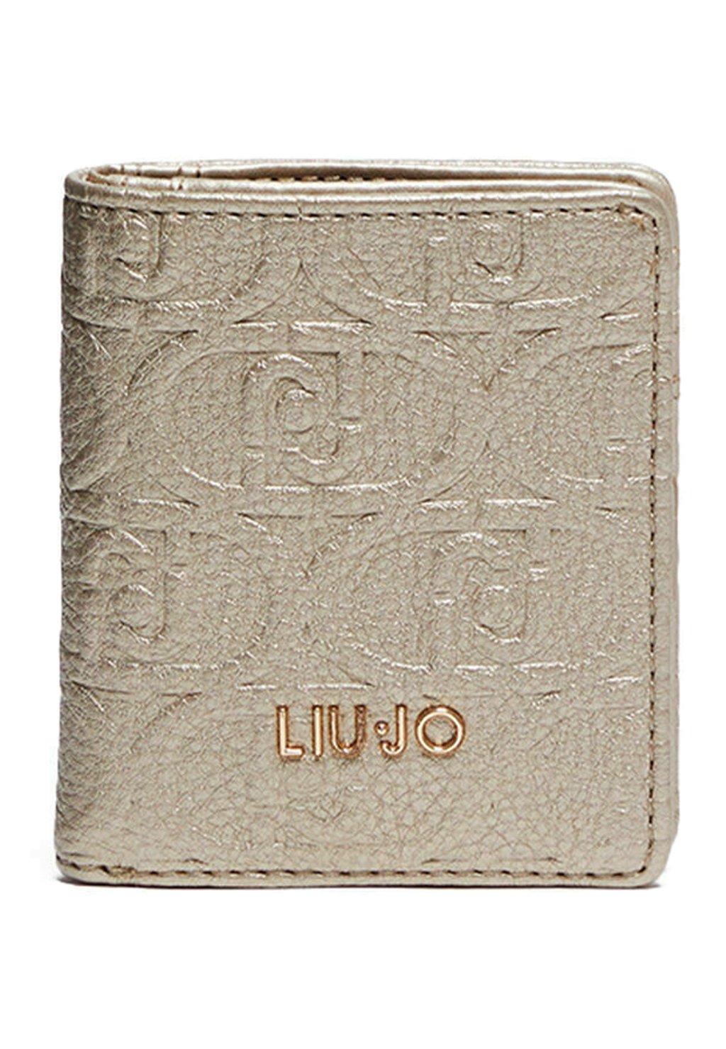 Кошелек With Logo LIU JO, цвет gold colour панама bucket with logo liu jo jeans цвет black