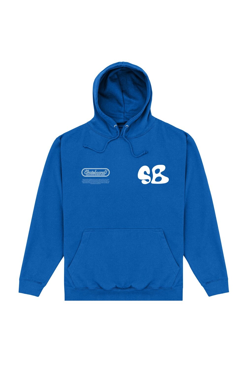 

Толстовка Skateboard Magazine Stress Free Henry Tiger, цвет royal blue