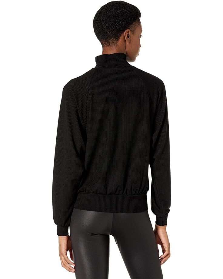 

Толстовка YEAR OF OURS Jane Mock Neck Sweatshirt, черный