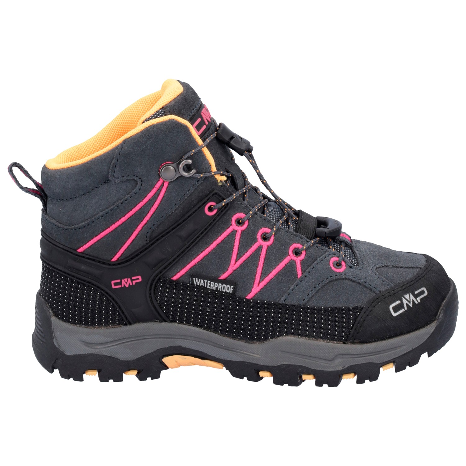 Ботинки для прогулки Cmp Kid's Rigel Mid Trekking Shoes Waterproof, цвет Antracite/Bouganville спортивные брюки cmp trekking синий
