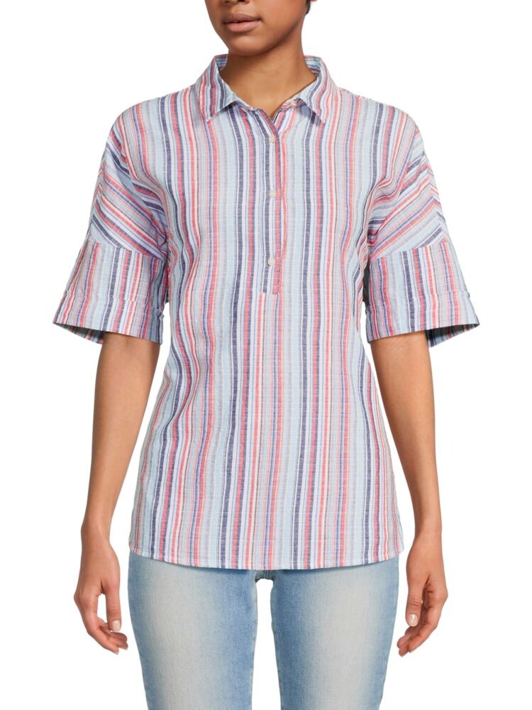 

Рубашка-туника в полоску Tommy Hilfiger, цвет Blue Multi