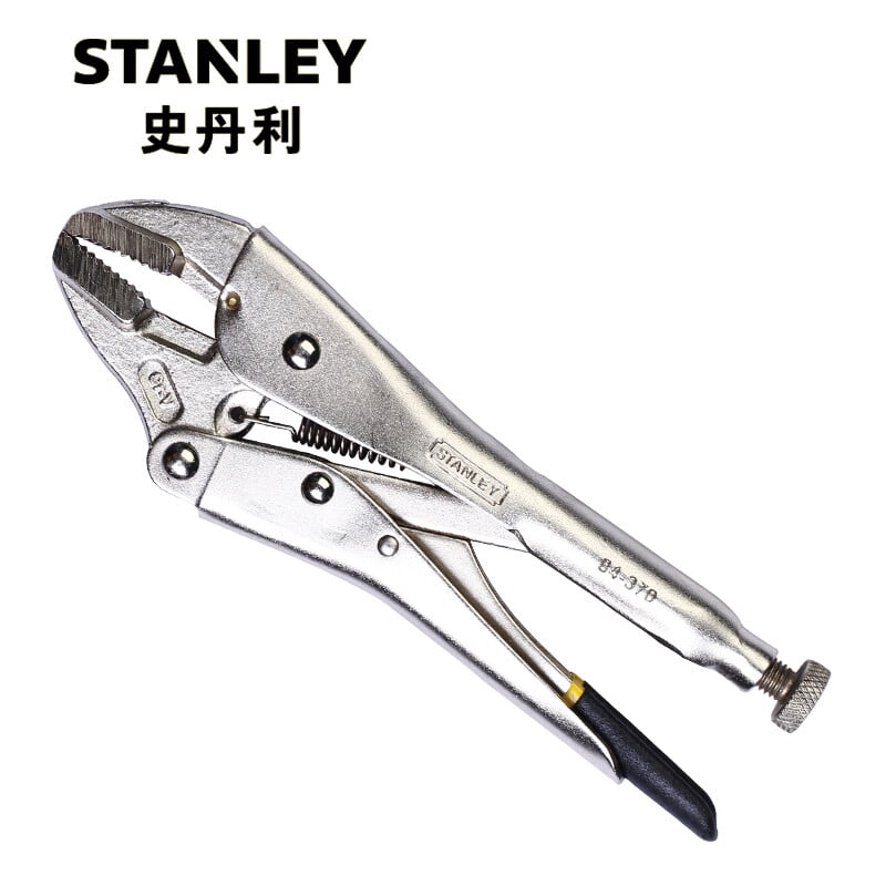 Stanley Мощные плоскогубцы с прямыми зубьями 10 дюймов 84-371-23 Плоскогубцы, зажимные клещи, плоскогубцы для водопроводных труб