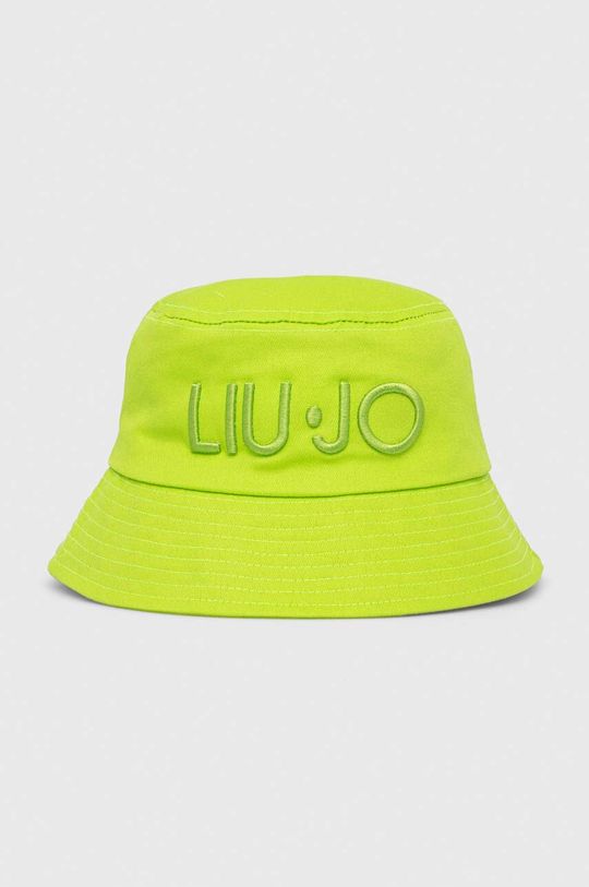 Хлопковая шапка Liu Jo, зеленый liu jo шапка