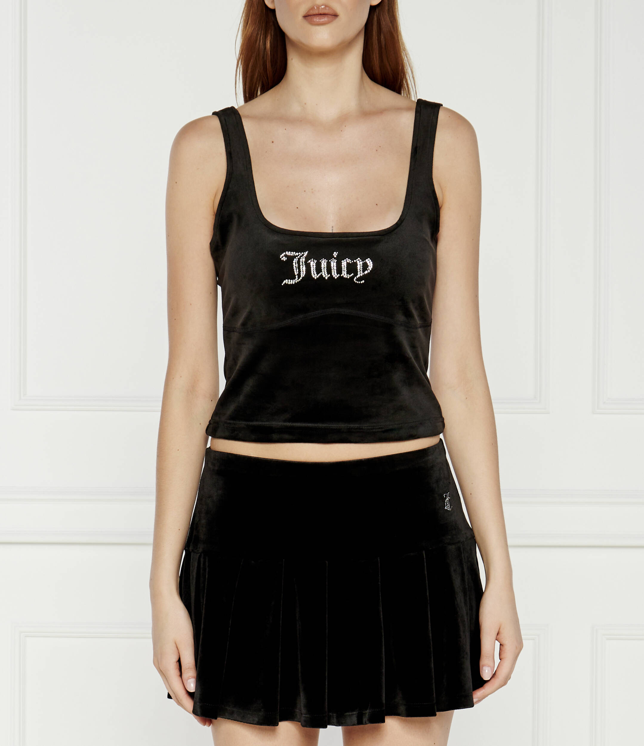 

Топ Juicy Couture BROMLEY Slim Fit, черный