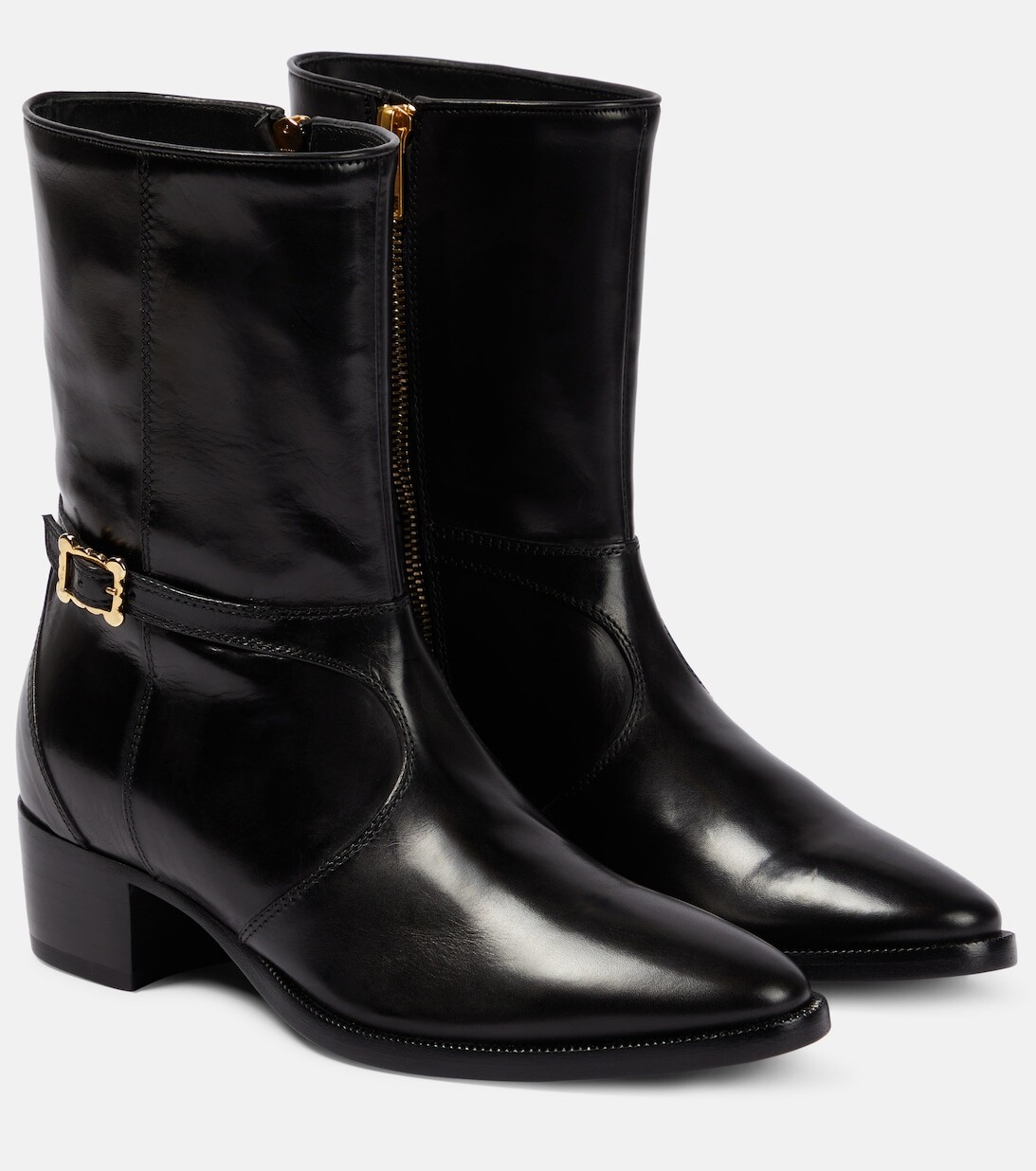 

Кожаные ботильоны Saturday Vivienne Westwood, черный
