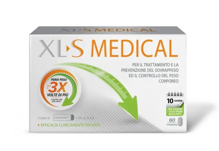 

XL-S Медицинская добавка для похудения, 60 таблеток Xls