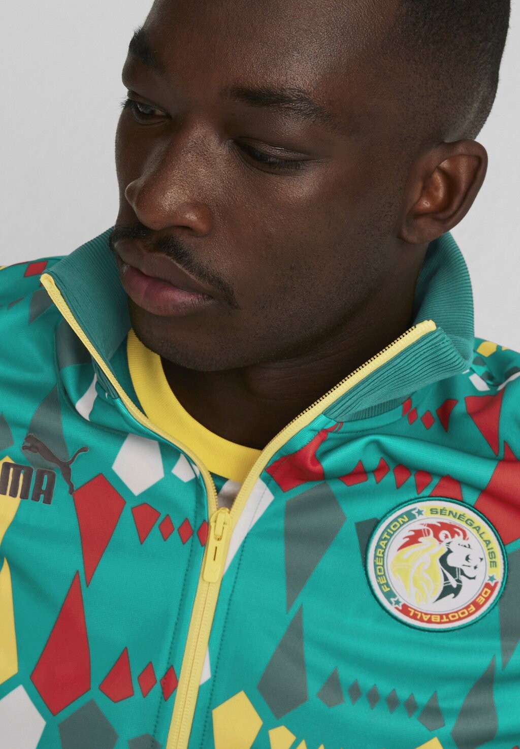 

Спортивная куртка Senegal Fsf Ftblculture Puma, цвет pepper green