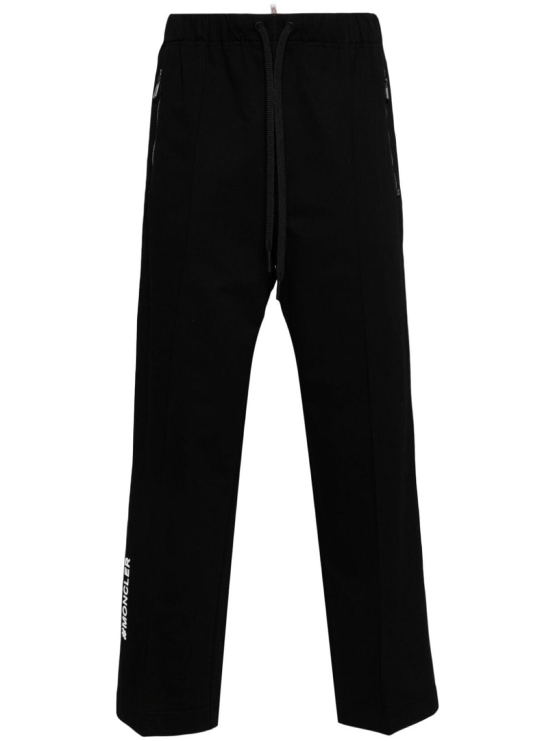 

Moncler Grenoble спортивные брюки с нашивкой-логотипом, черный