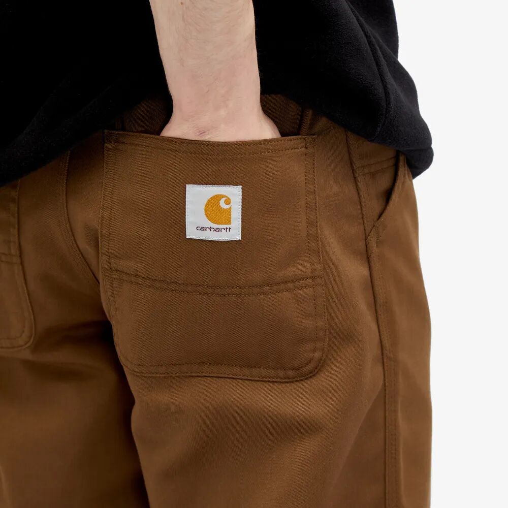 Carhartt WIP Простые брюки, коричневый