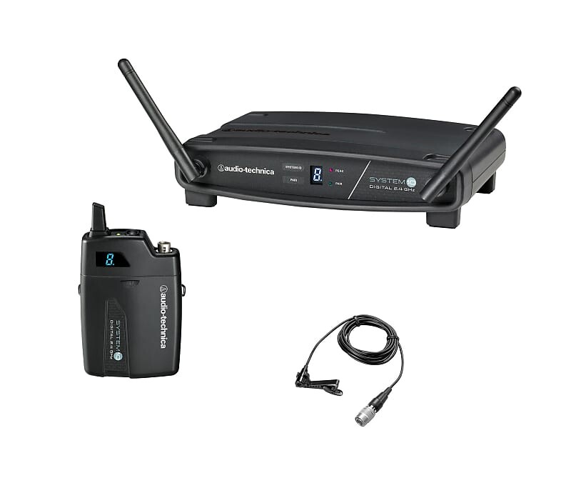 Беспроводная система Audio-Technica ATW-1101/L System 10 Digital Wireless Lavalier Microphone System беспроводная система audio technica atw 1701 l system 10 wireless camera mount microphone system