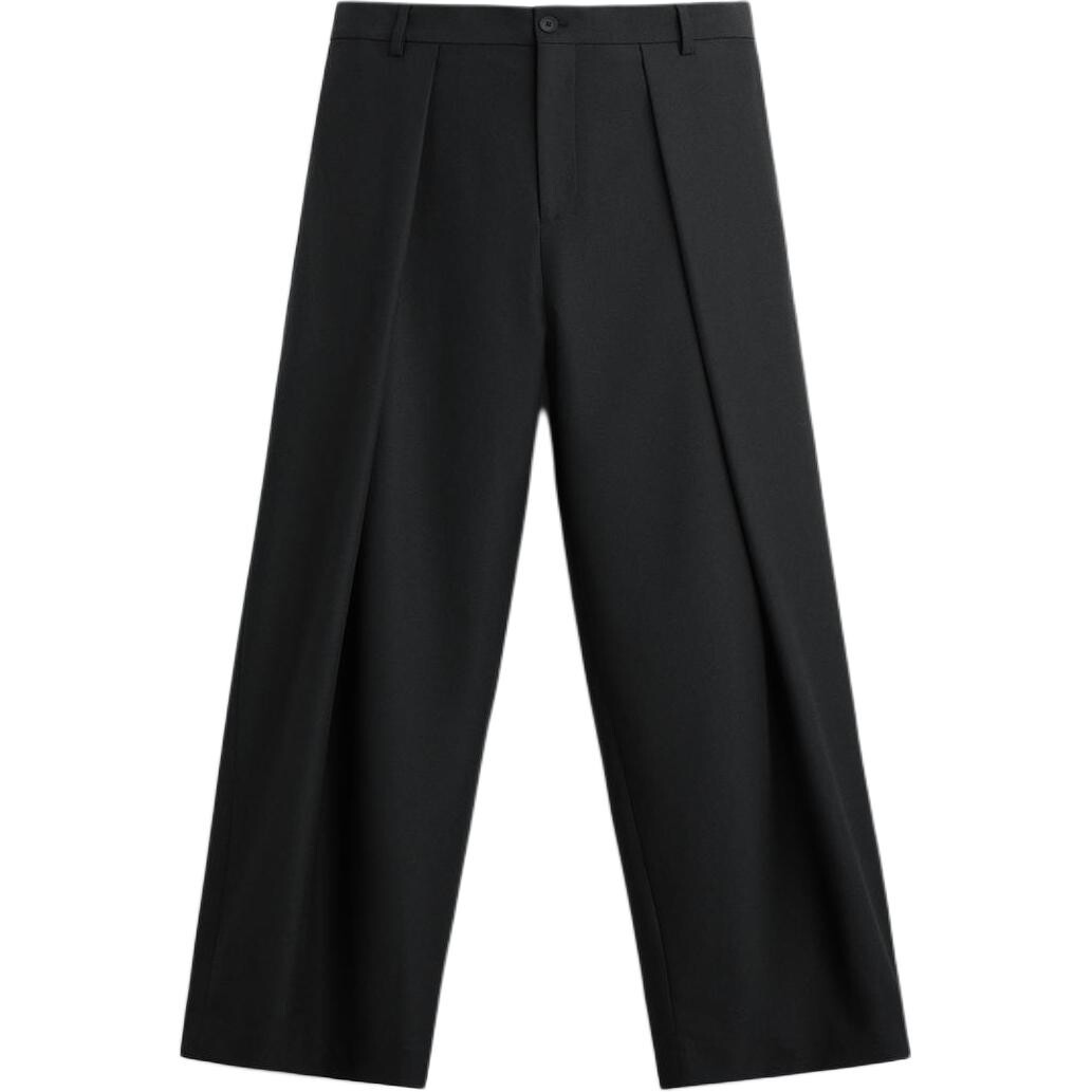 

Повседневные брюки мужские черные Zara, черный