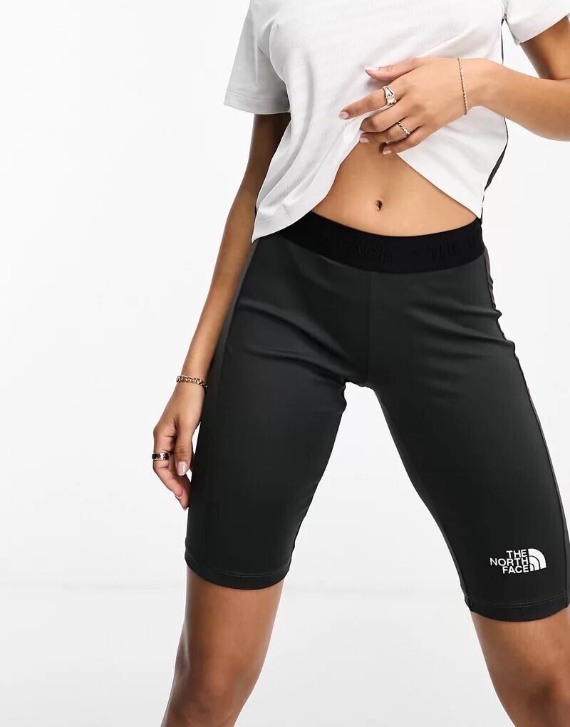 

Черные шорты-леггинсы с завышенной талией The North Face Training Mountain Athletic