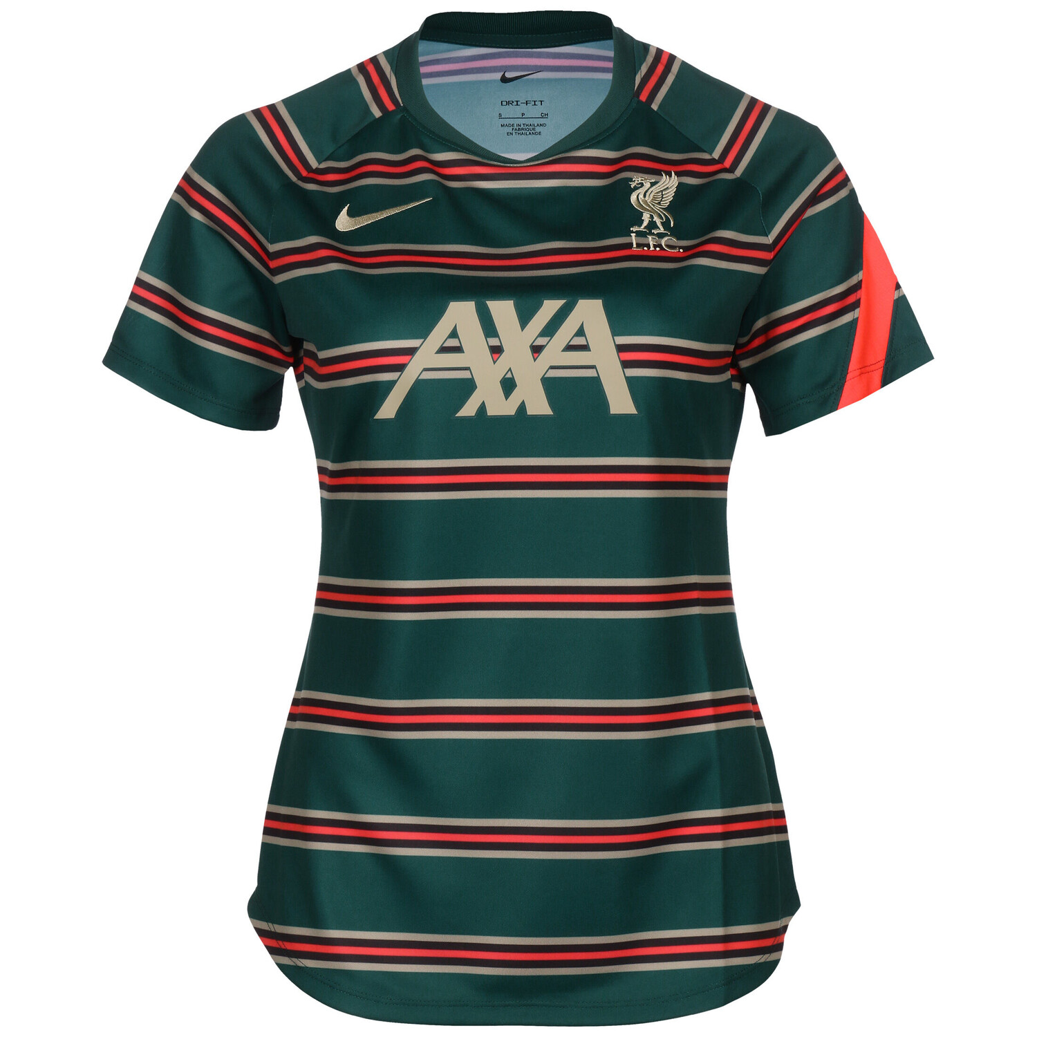 

Спортивная футболка Nike FC Liverpool Pre Match, цвет grün/orange