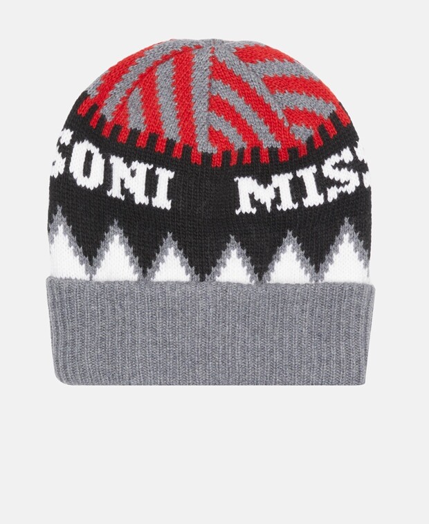 

Шерстяная шапка Missoni, темно-серый