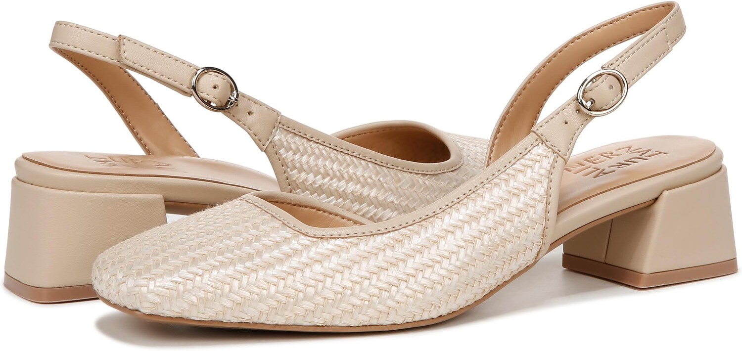 

Туфли Naturalizer Jayla2 Slingbacks, цвет Beige Woven Fabric