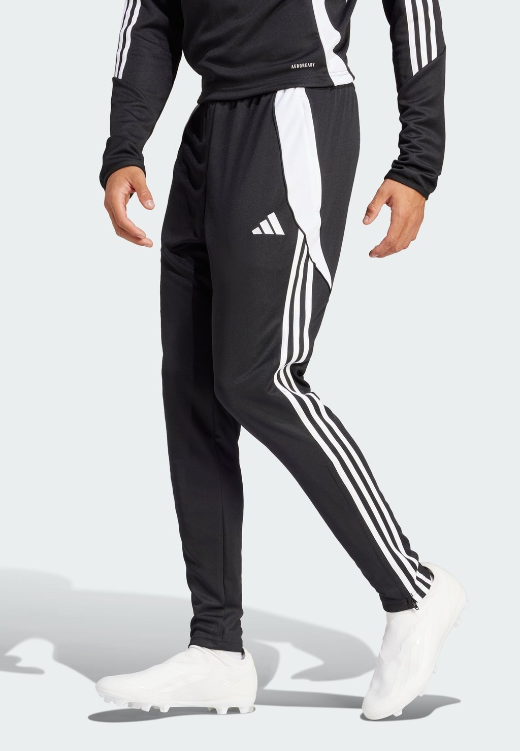 Брюки спортивные Tiro24 Training Adidas, цвет blackwhite