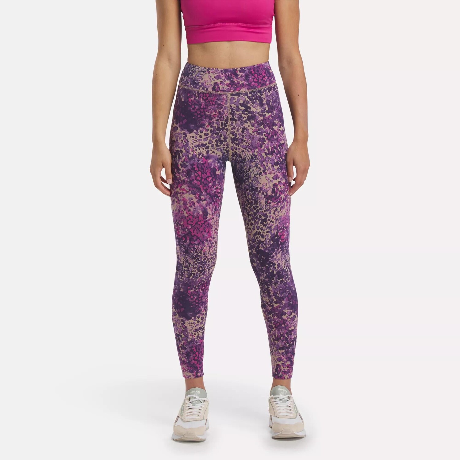 

Хлопковые леггинсы в стиле сафари в стиле модерн Reebok, цвет Vector Navy