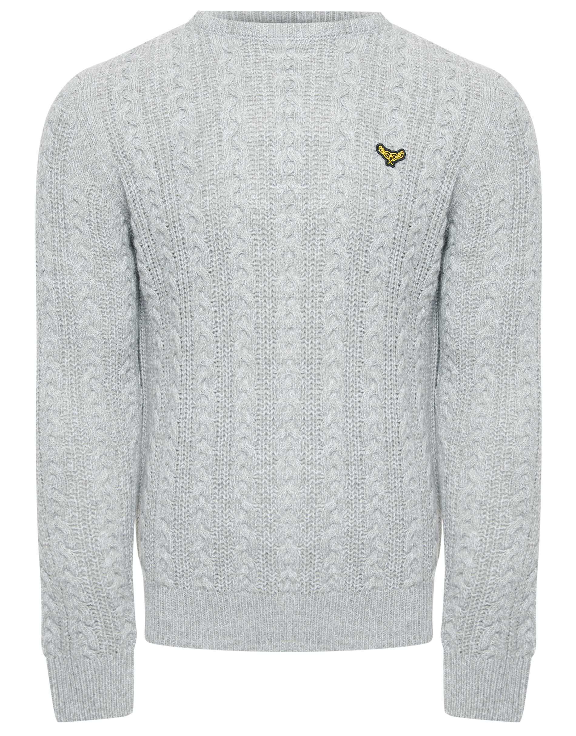 Пуловер Threadbare Strick Ely, светло серый пуловер threadbare strick reed черный