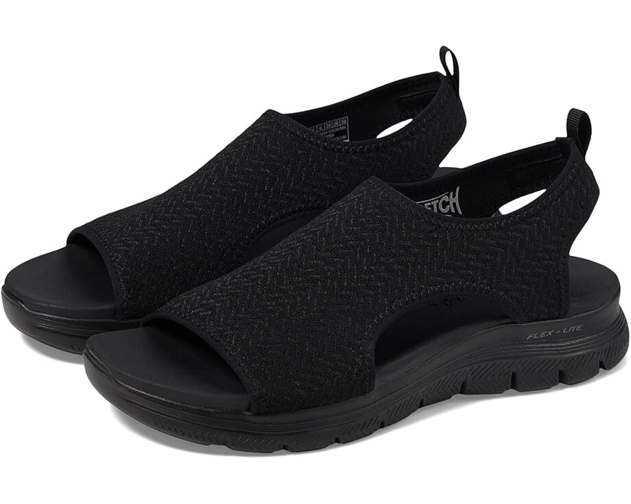 

Сандалии SKECHERS Flex Appeal 4.0 - Livin' In This, черный