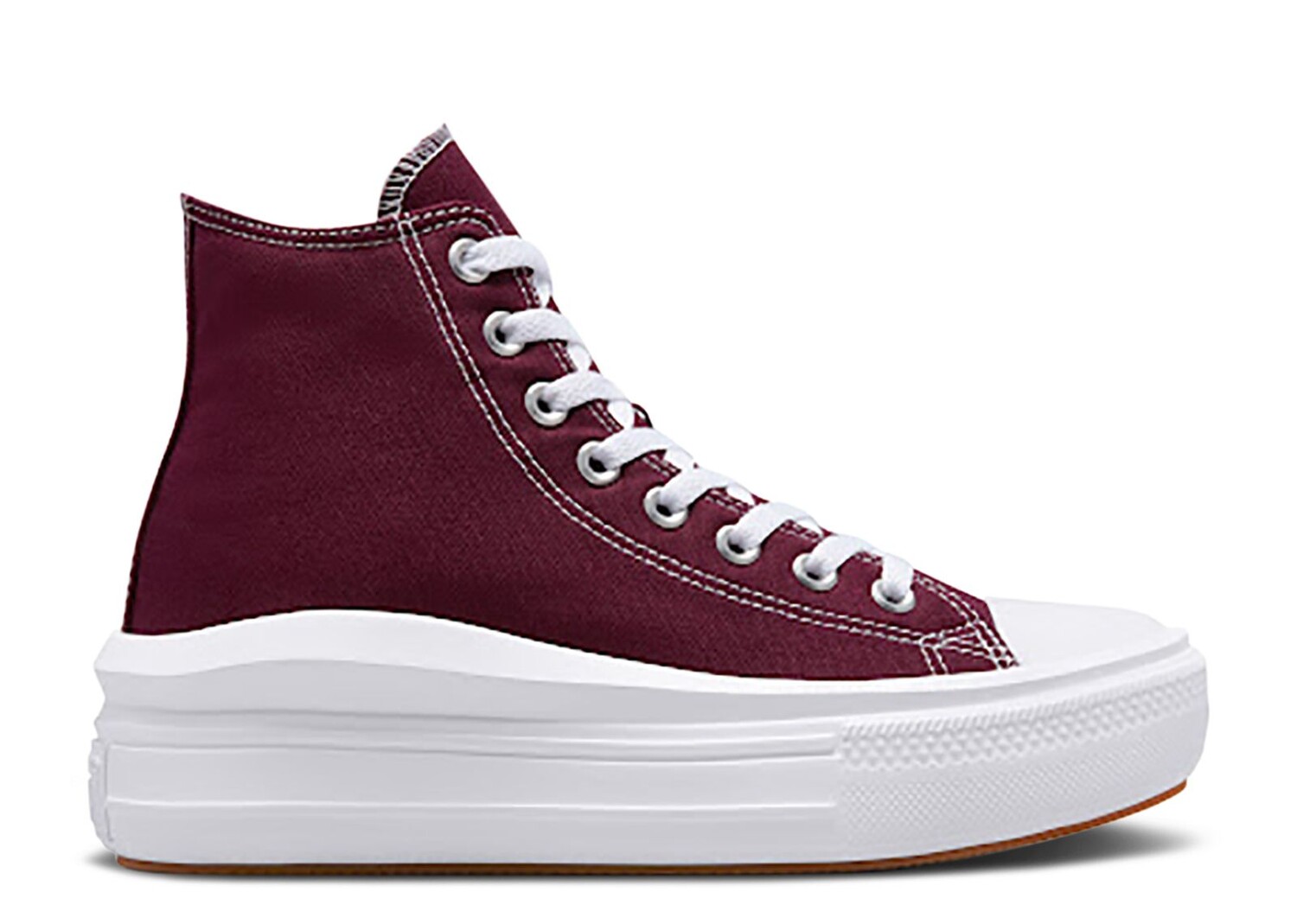 

Кроссовки Converse Wmns Chuck Taylor All Star Move Platform High 'Dark Beetroot', красный