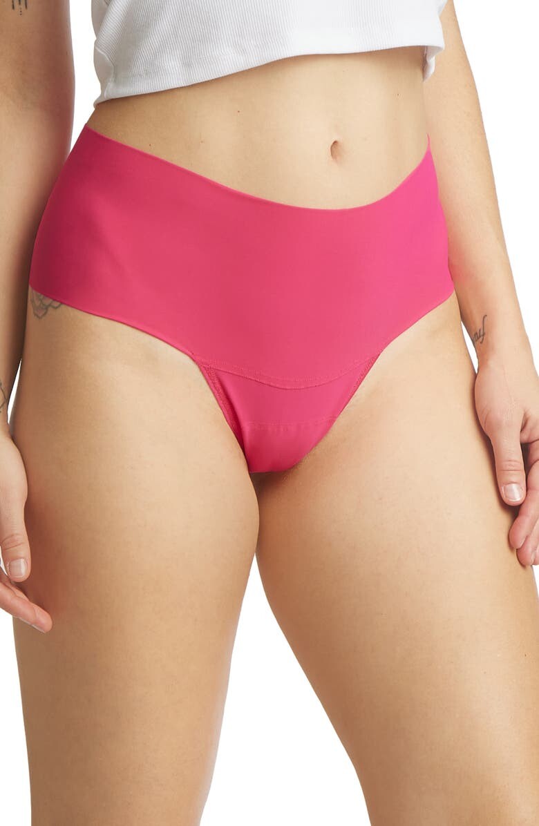 

Дышащие стринги с высокой талией HANKY PANKY