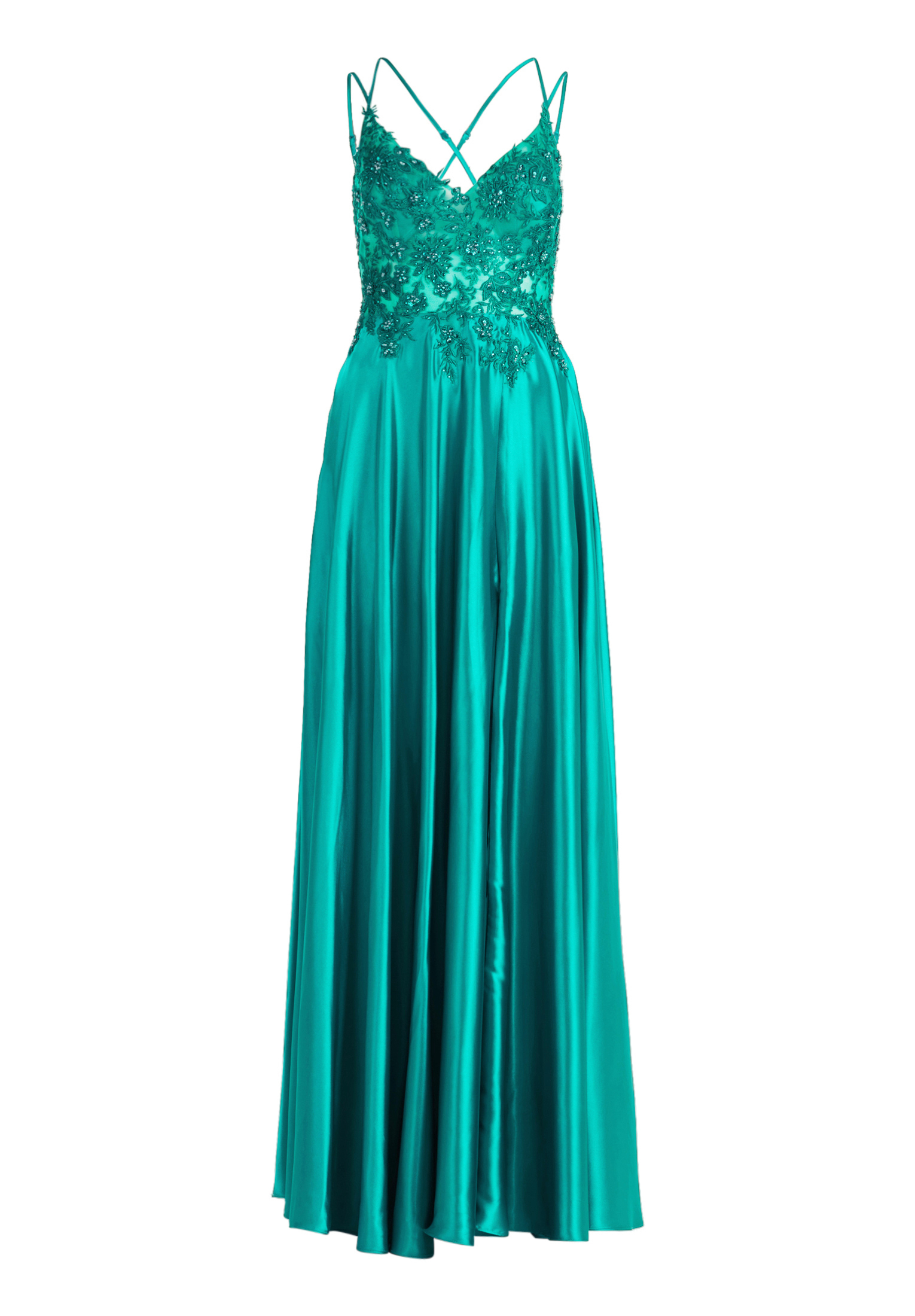 Платье Vera Mont Abend mit Placement, цвет Jewel Green