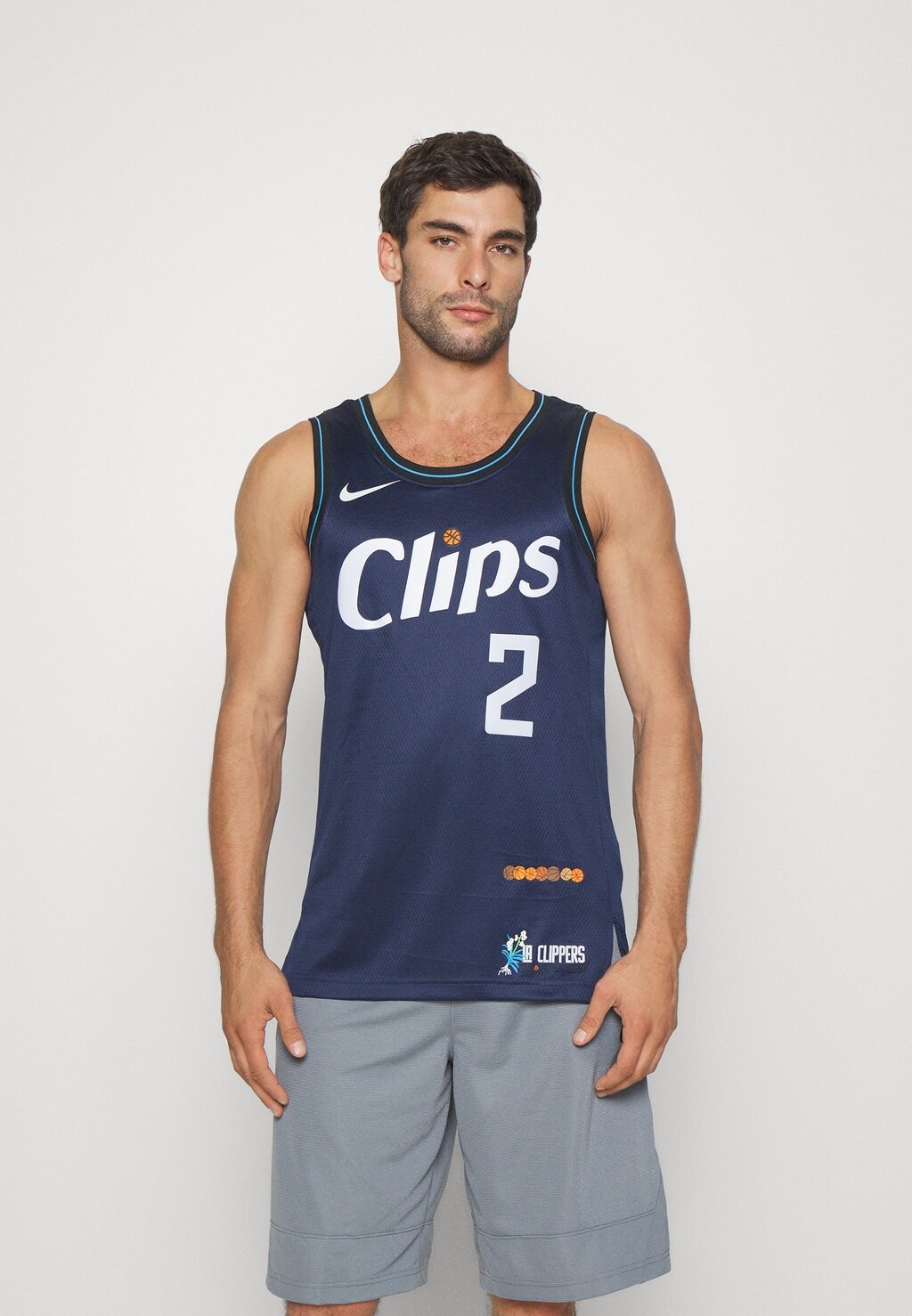 

Джерси НБА Nba Los Angeles Clippers Kawhi Leonard City Edition Jersey Nike, цвет college navy