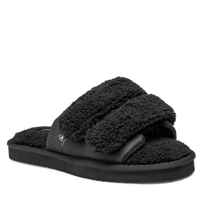 

Тапочки Calvin Klein Jeans HomeSlide Velcro, черный