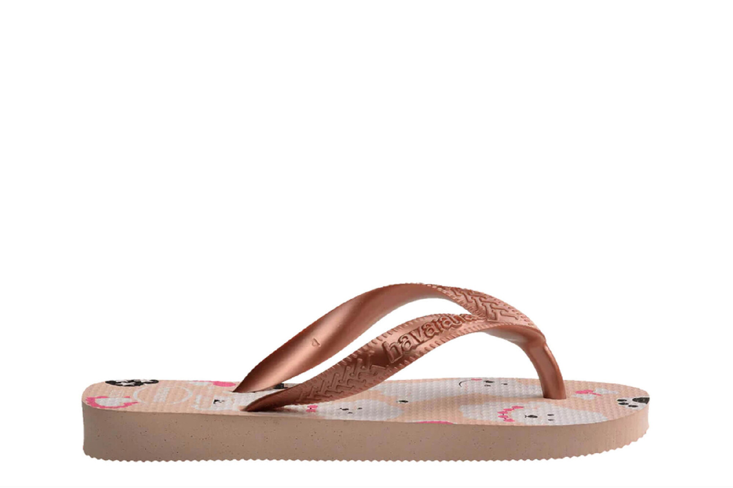 

Детские шлепанцы с домашними животными Havaianas, розовый