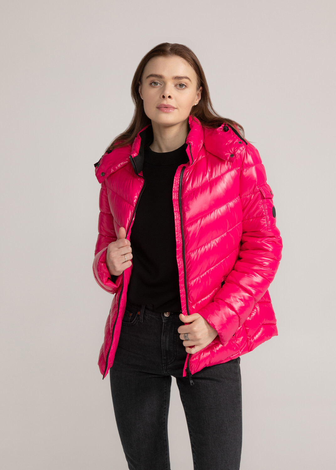

Кожаная куртка MANISA Damen Zerodownjacke, розовый