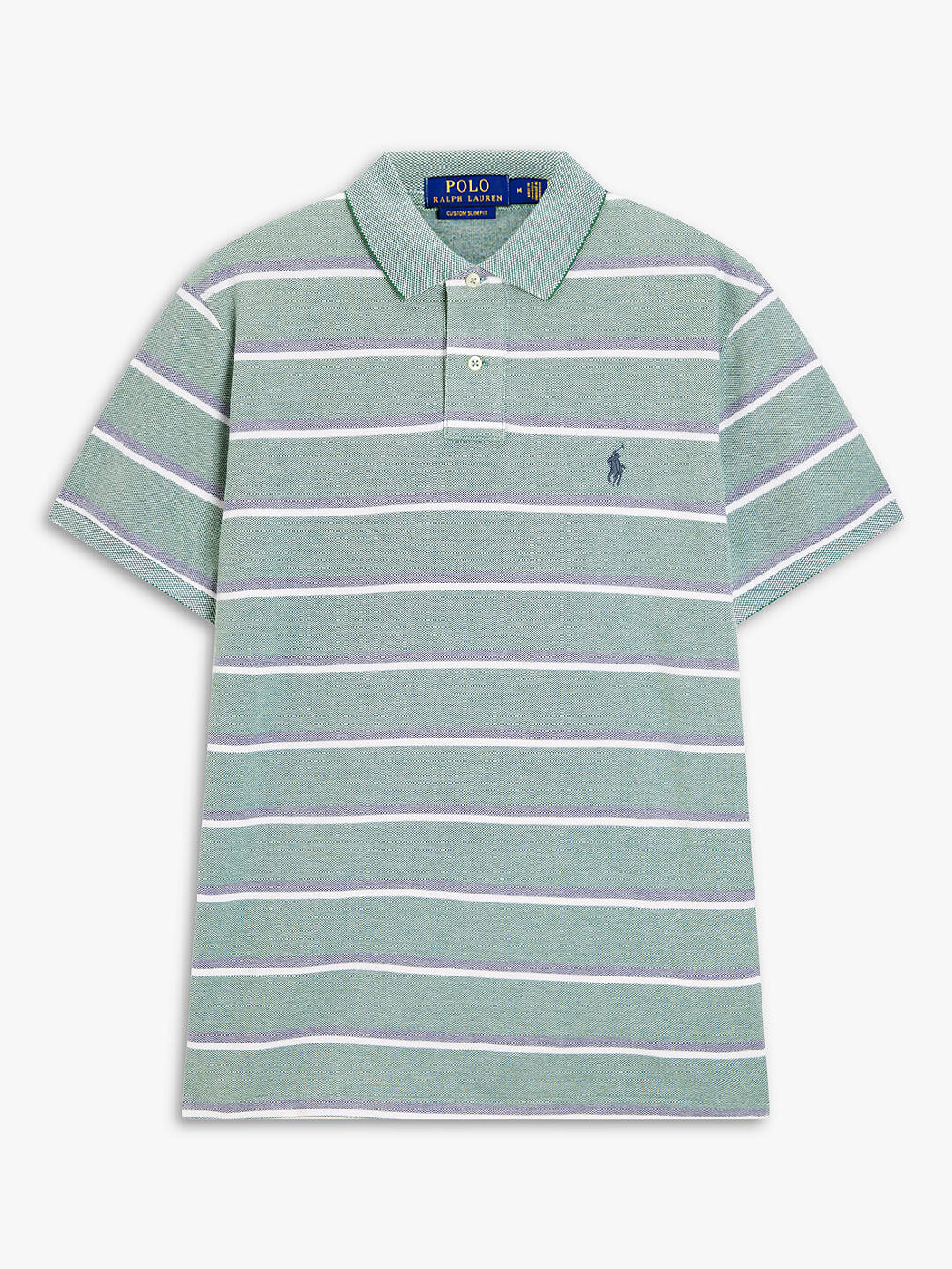 

Рубашка поло в полоску Polo Ralph Lauren, Verano Green/Multi