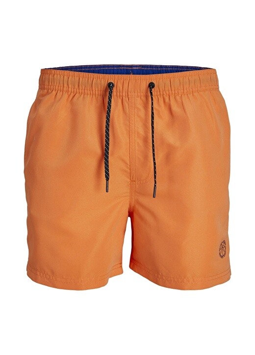 

Обтягивающие оранжевые мужские шорты Jack & Jones