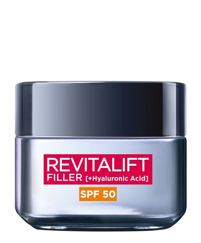 L’Oréal Revitalift Filler SPF50 дневной крем для лица, 50 ml крем для лица revitalift filler ha crema voluminizadora anti edad l oréal parís 50 ml