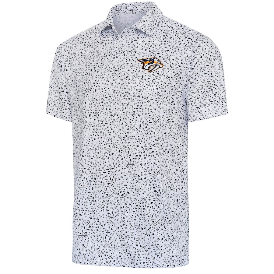 

Поло с коротким рукавом Antigua Nashville Predators, белый