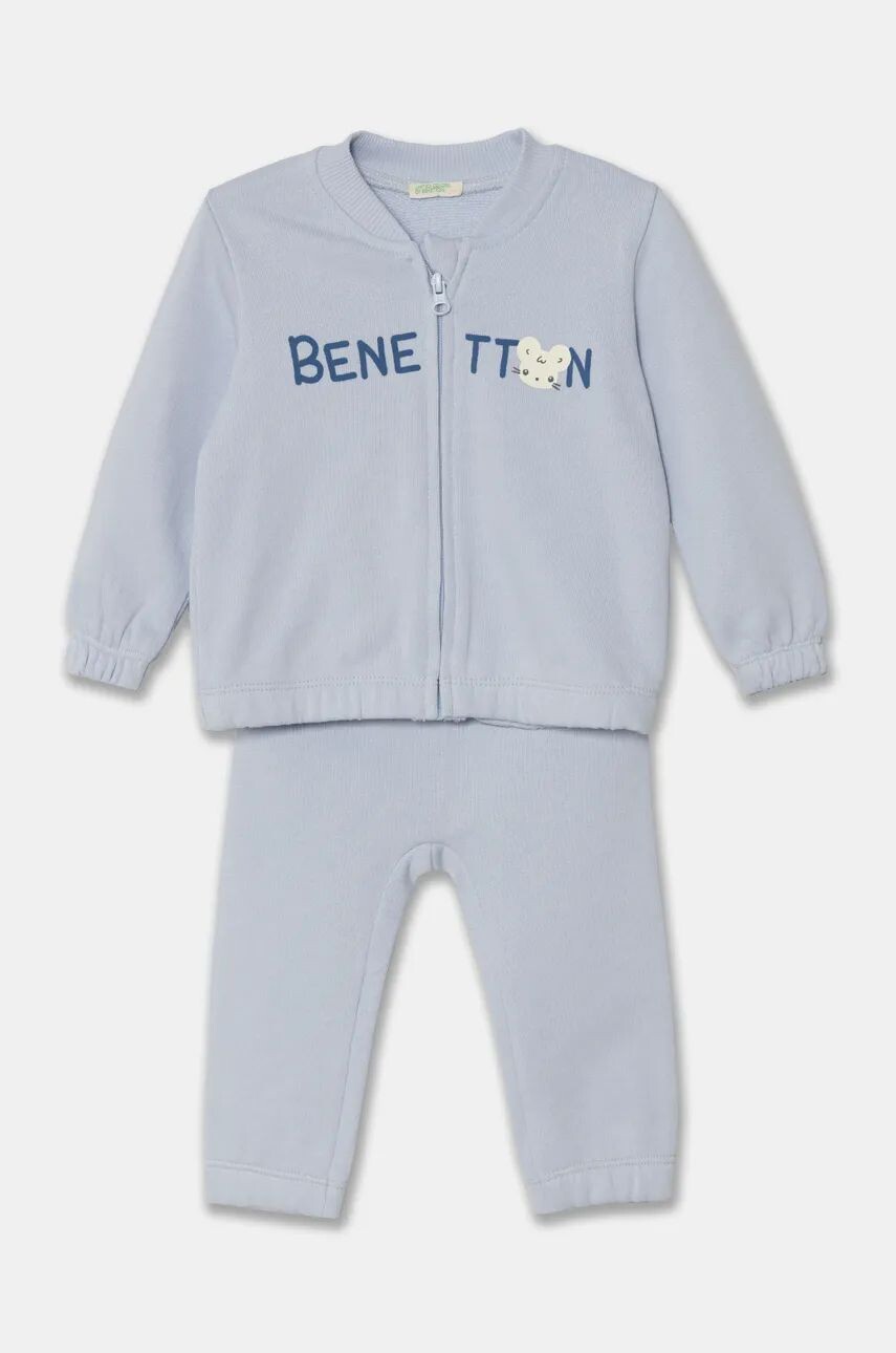 

Детский спортивный костюм United Colors of Benetton из хлопка, синий