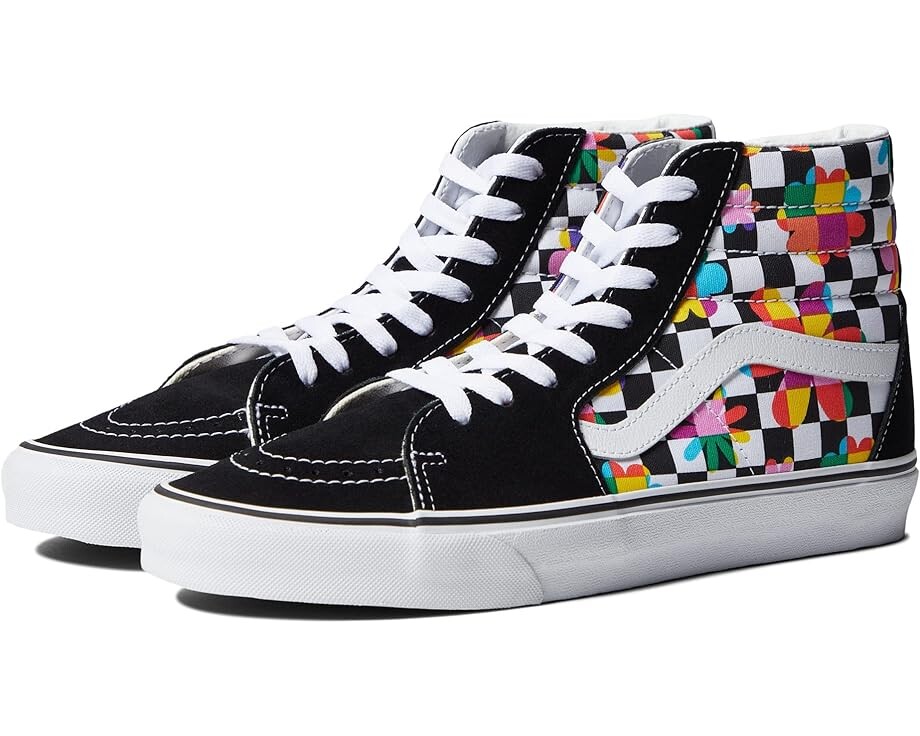 

Кроссовки Vans SK8-Hi, цвет Black/True White